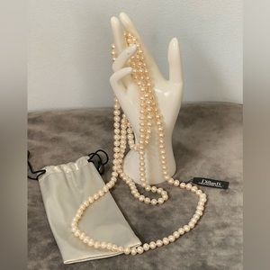 NWT Freshwater Pearls 32” Long w/ Pouch